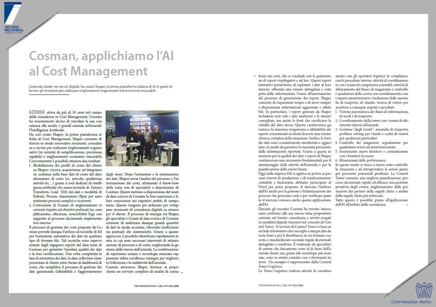 cosman confindustria